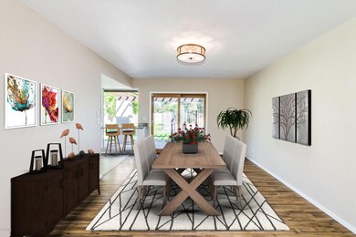 1456 Juanita Ave Dining Room Staged