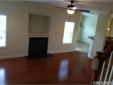 Great Room - Gas fireplace, TV niche, ceiling fan 