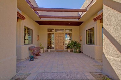 Front Courtyard Entry