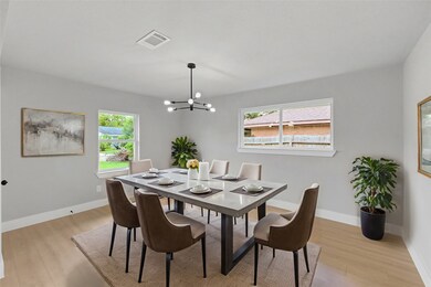 Virtual Staged Dining Room
