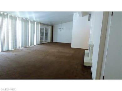 Living Room and Dining Room view from hallway.