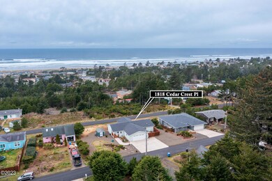 Aerial view of neighborhood