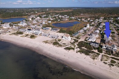One house from private beach