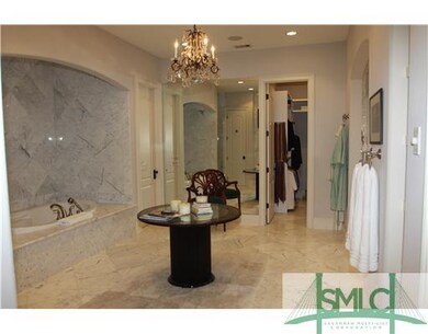 Master Bath/Spa. New Master Bath featuring marble 