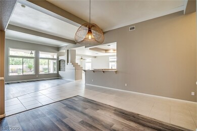 Large formal dinning area with beautiful and styli