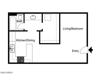 Studio Floorplan