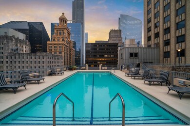 Rooftop pool with stunning downtown views!