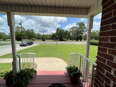 Looking out front door