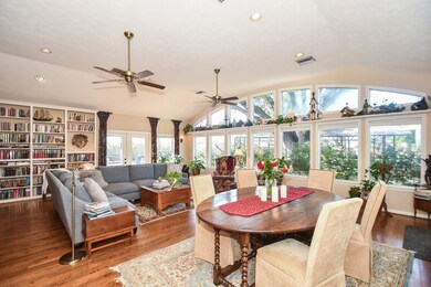 Spacious family room addition