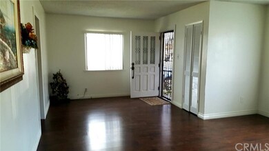 Entry way to living room