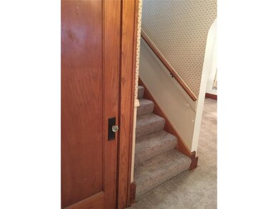 Front coat closet.