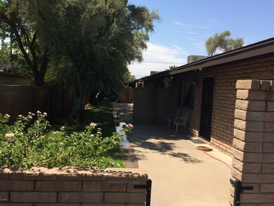 Mature landscaping