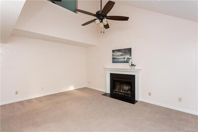 Family Room with Fire Place