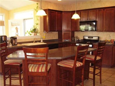 Kitchen Large spacious kitchen open to morning roo