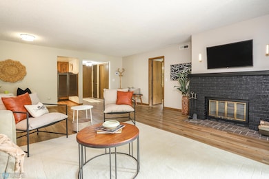 Living Room to Primary and Kitchen