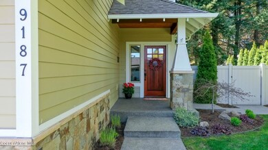 Welcoming covered porch