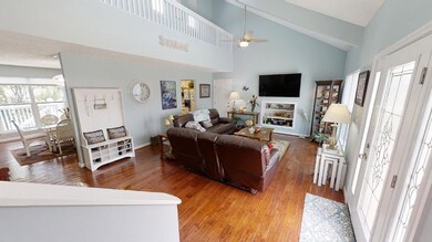 Open concept living area