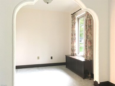 Front parlor makes a great den or sitting room