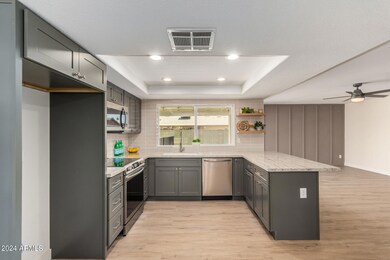 Renovated kitchen