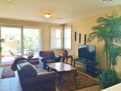 Living Room Opens to Backyard