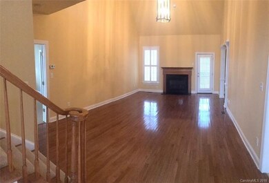 Grand two story Great Room with dramatic large sca