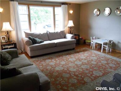 Family Room Spacious family room offers bright lig
