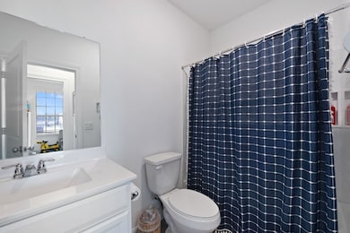 Full bath by the bedroom makes this is a perfect home for someone who needs to use the room as an extra bedroom.