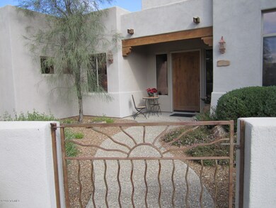 Walled Court Yard Entry