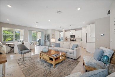 Spacious living room