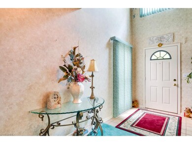 Gracious foyer welcomes you home