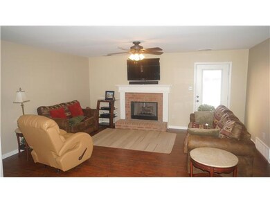Hardwood Floors~Fireplace~Large Open Room With Fre