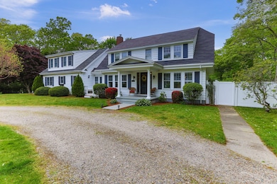 front of the house