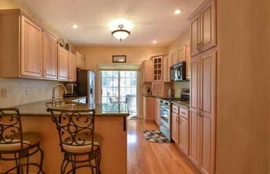 Maple Cabinets, Great Storage!