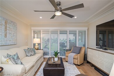 Plantation shutters throughout