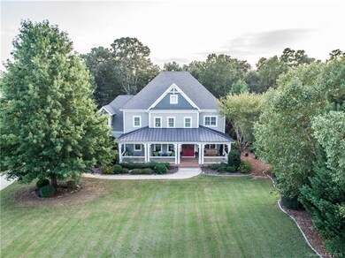 Large front yard offers plenty of room for sports.