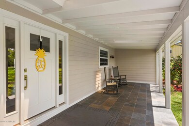Front Porch w/ Slate Tile
