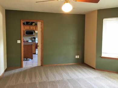 Flex Room connecting Entry to Kitchen