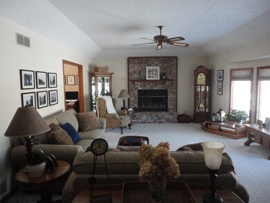 Living Room w/Gas Fireplace