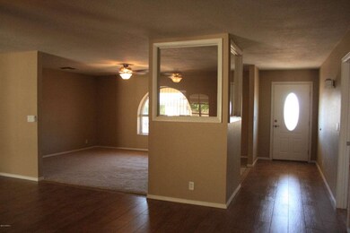 Looking back to front door