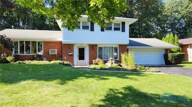 Front View Brick home