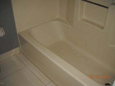 Master bath tub view