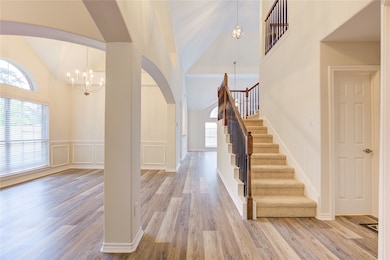Foyer.  All new flooring