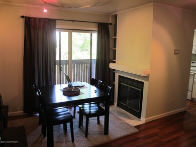 Dining Area, Wood Stove
