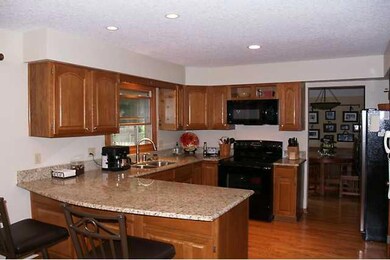 Kitchen. Nicely updated kitchen with granite count