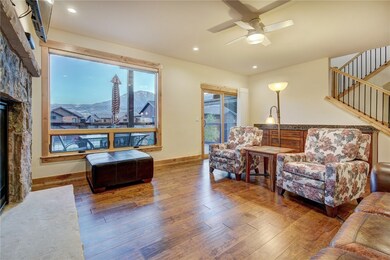 Large windows let in natural light