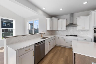 Photo of actual home - Kitchen with built-in appliances