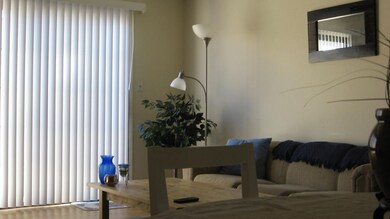 Living area opens to patio