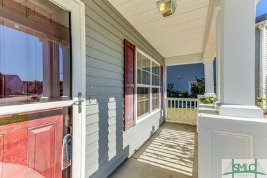 Covered front porch
