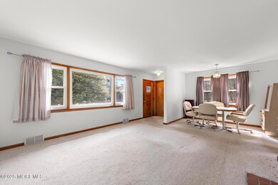 Living Room and Dining Area