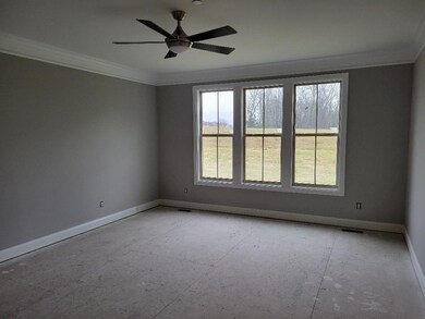Not actual home for sale, but same plan. Main-level primary bedroom